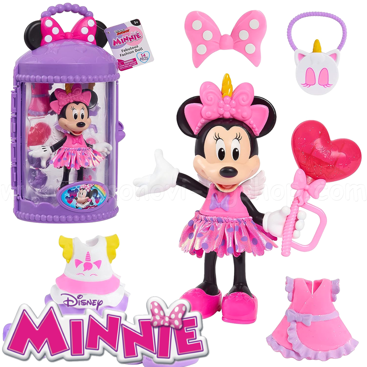 Just Play Minnie Mouse     Unicorn 15. 89942-1